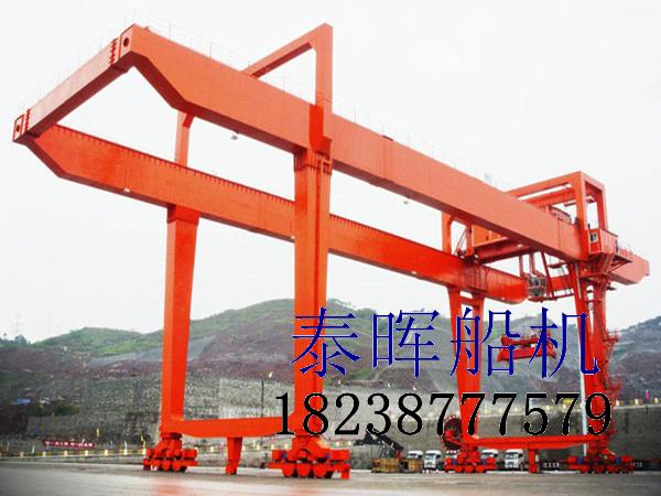 自动化集装箱龙门吊具有作业稳定的优势