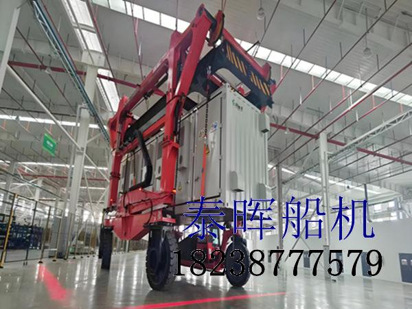 集装箱跨运车的结构与功能优化过程