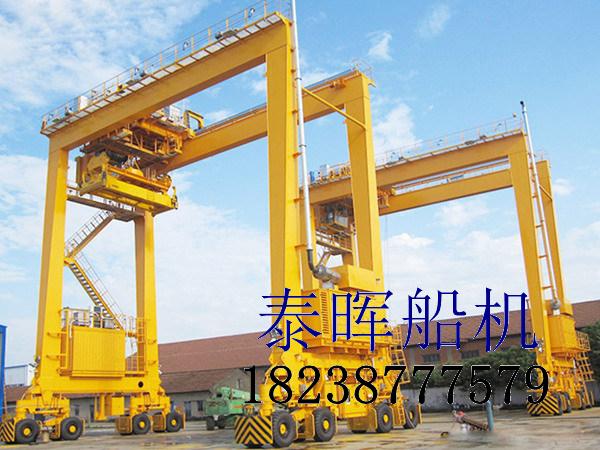 影响集装箱龙门吊的稳定性的主要因素