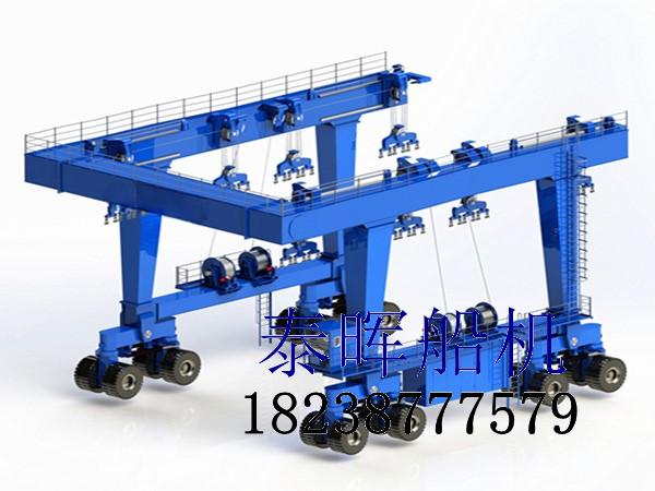 60吨轮胎式游艇吊销售 游艇起重机生产厂家